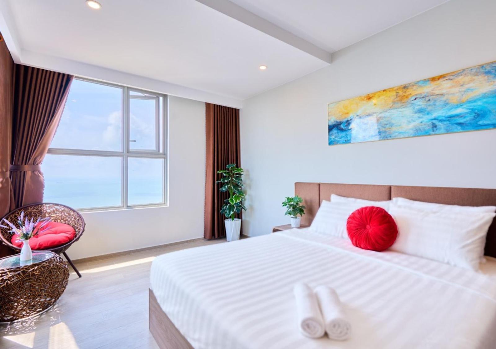 The Song Apartment Sea View - Can Ho Bien Nghi Duong - Hao'S Homestay Vũng Tàu Værelse billede